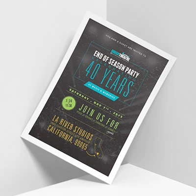 Branded Event Invitation and Poster